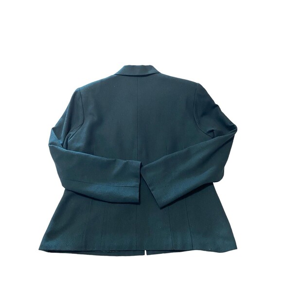 Vintage Coat 100% Silk Blazer Womens Size L Nylon Lined By Christopher And Banks - Picture 4 of 12